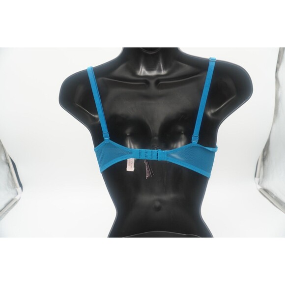 Victoria Secret Bombshell Lace Add 2 cups Lingerie Luxury Sexy Padded Bra Sz 32D - Picture 7 of 7